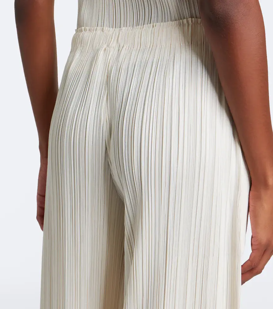 Pleats Please Issey Miyake Monthly Colors: August pleated wide-leg pants | Thumbnail 2 Pleats Please Issey Miyake Monthly Colors: August pleated wide-leg pants | Thumbnail 2