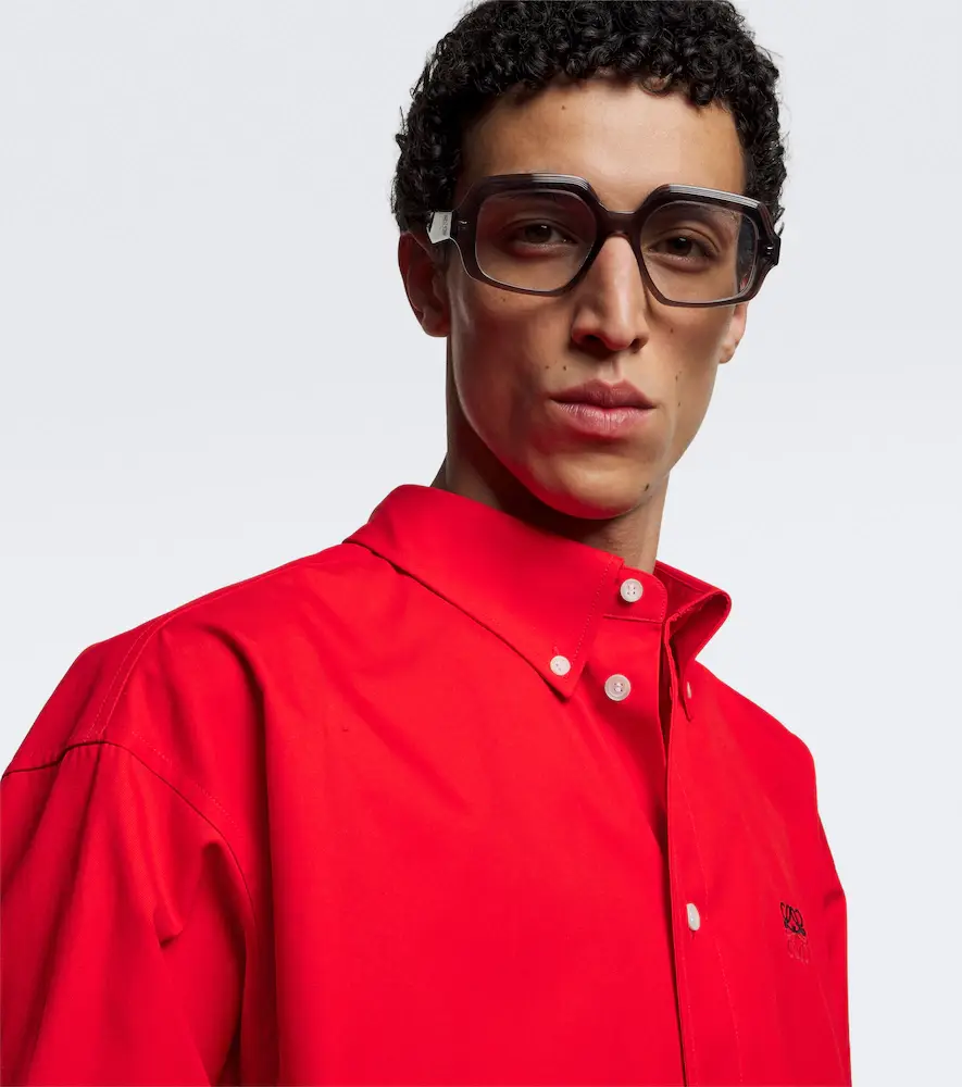 Loewe Anagram rectangular glasses | Thumbnail 2 Loewe Anagram rectangular glasses | Thumbnail 2