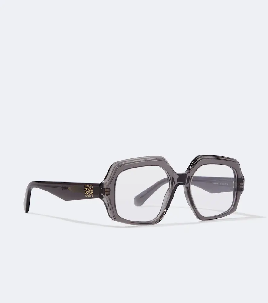 Loewe Anagram rectangular glasses | Thumbnail 4 Loewe Anagram rectangular glasses | Thumbnail 4