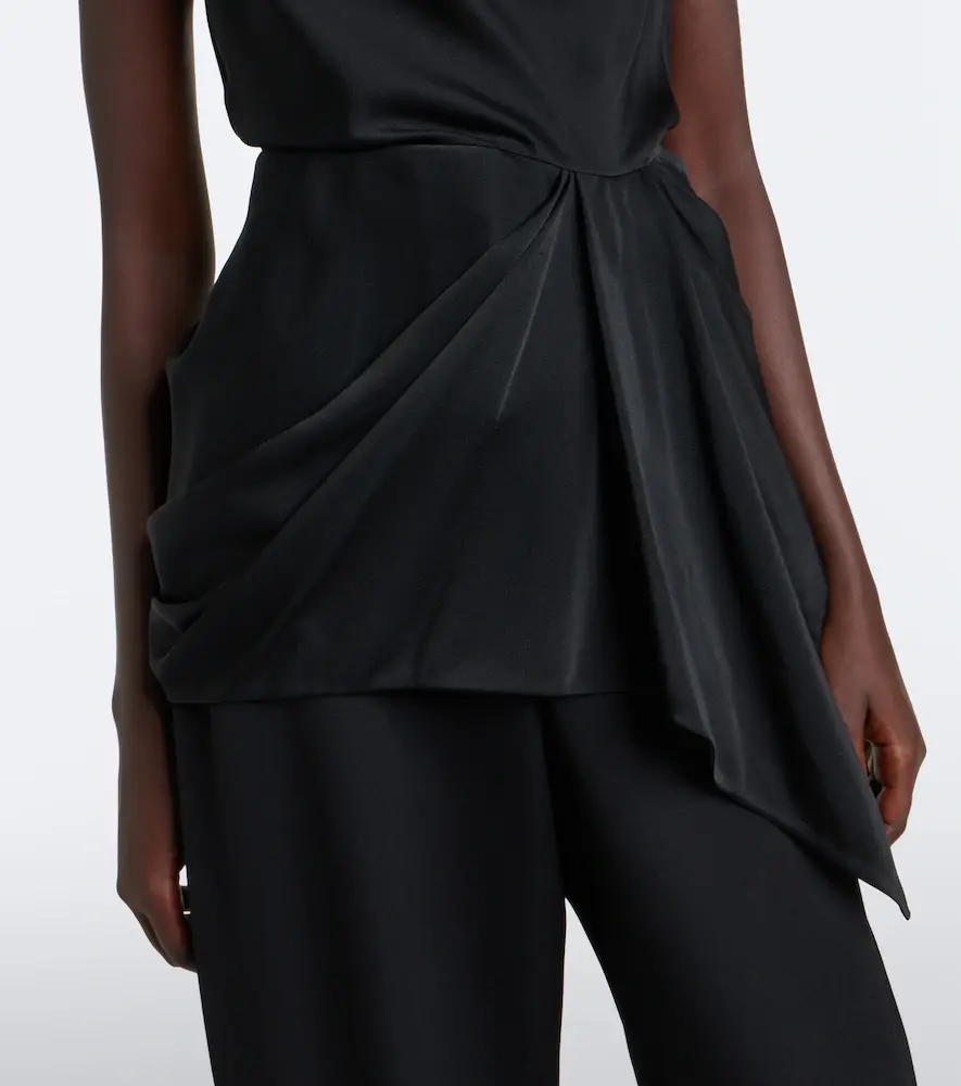 Givenchy Draped satin top | Thumbnail 2 Givenchy Draped satin top | Thumbnail 2