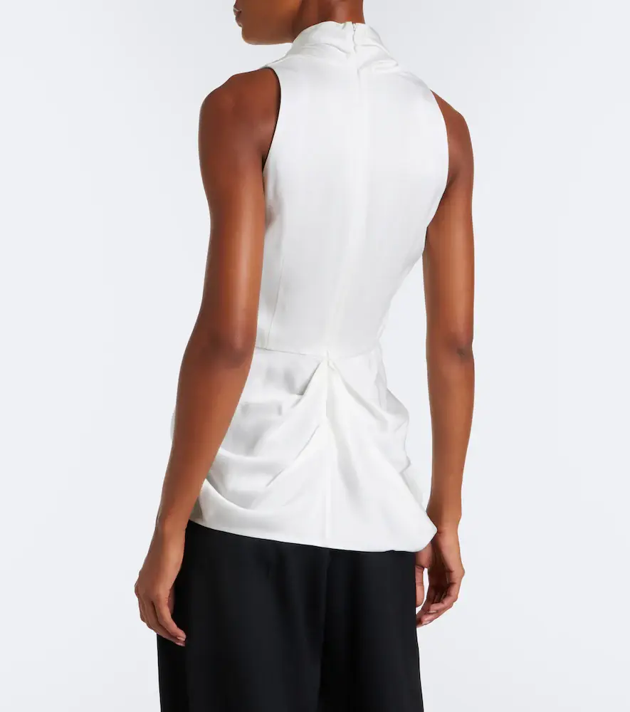 Givenchy Draped satin top | Thumbnail 3 Givenchy Draped satin top | Thumbnail 3