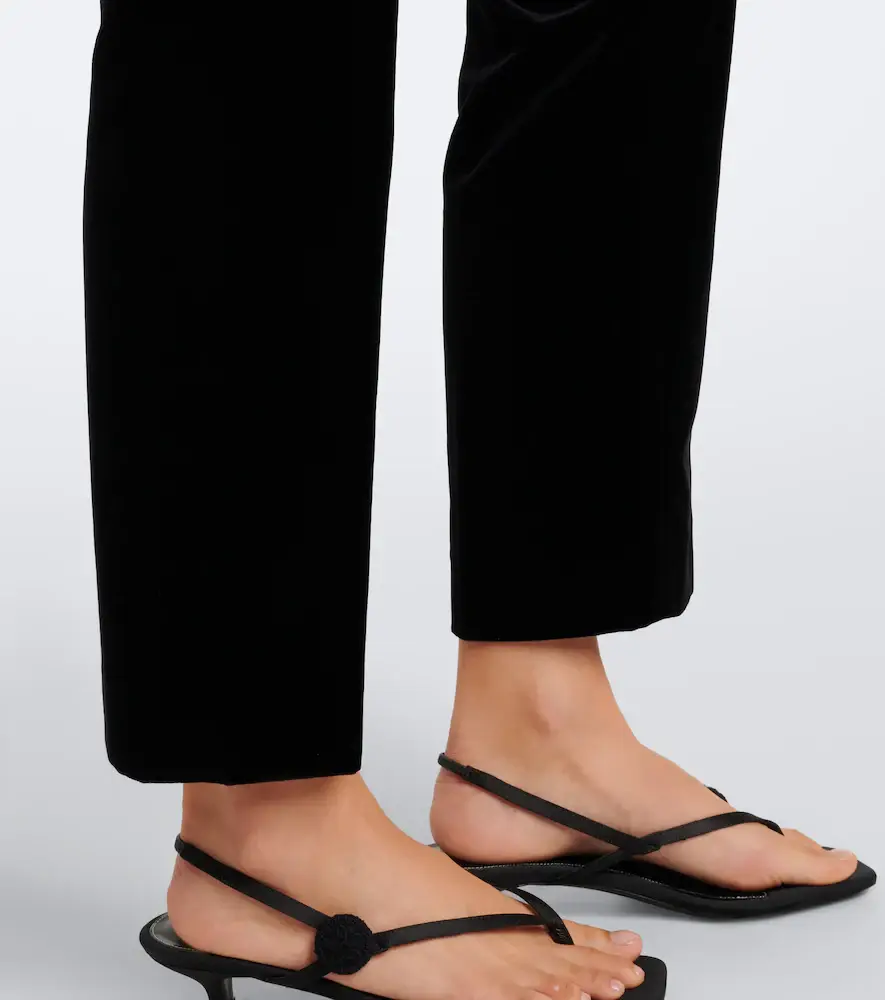 RÓHE Róhe Cotton velvet cigarette-leg pants | Thumbnail 5 RÓHE Róhe Cotton velvet cigarette-leg pants | Thumbnail 5