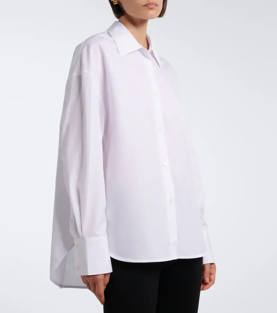 TOTEME Cotton poplin shirt | Thumbnail 3 TOTEME Cotton poplin shirt | Thumbnail 3