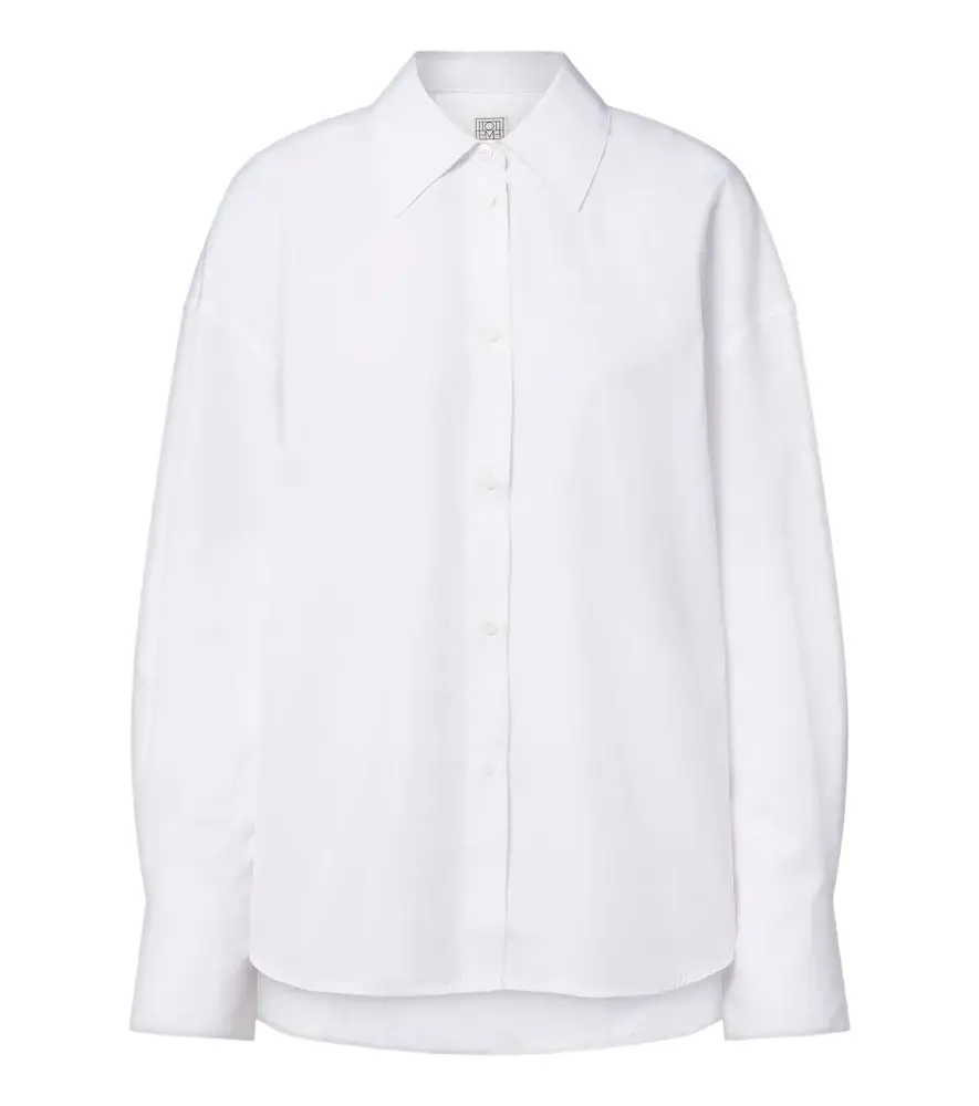 TOTEME Cotton poplin shirt | Image 1 TOTEME Cotton poplin shirt | Image 1