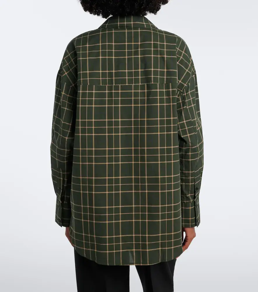 TOTEME Checked cotton shirt | Thumbnail 5 TOTEME Checked cotton shirt | Thumbnail 5