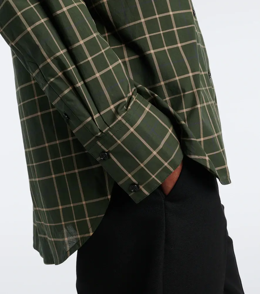 TOTEME Checked cotton shirt | Thumbnail 6 TOTEME Checked cotton shirt | Thumbnail 6