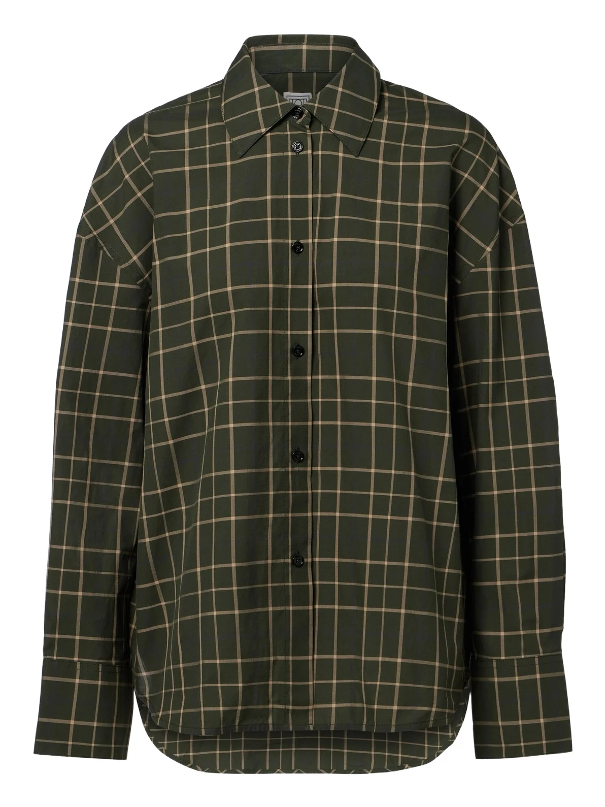 TOTEME Checked cotton shirt