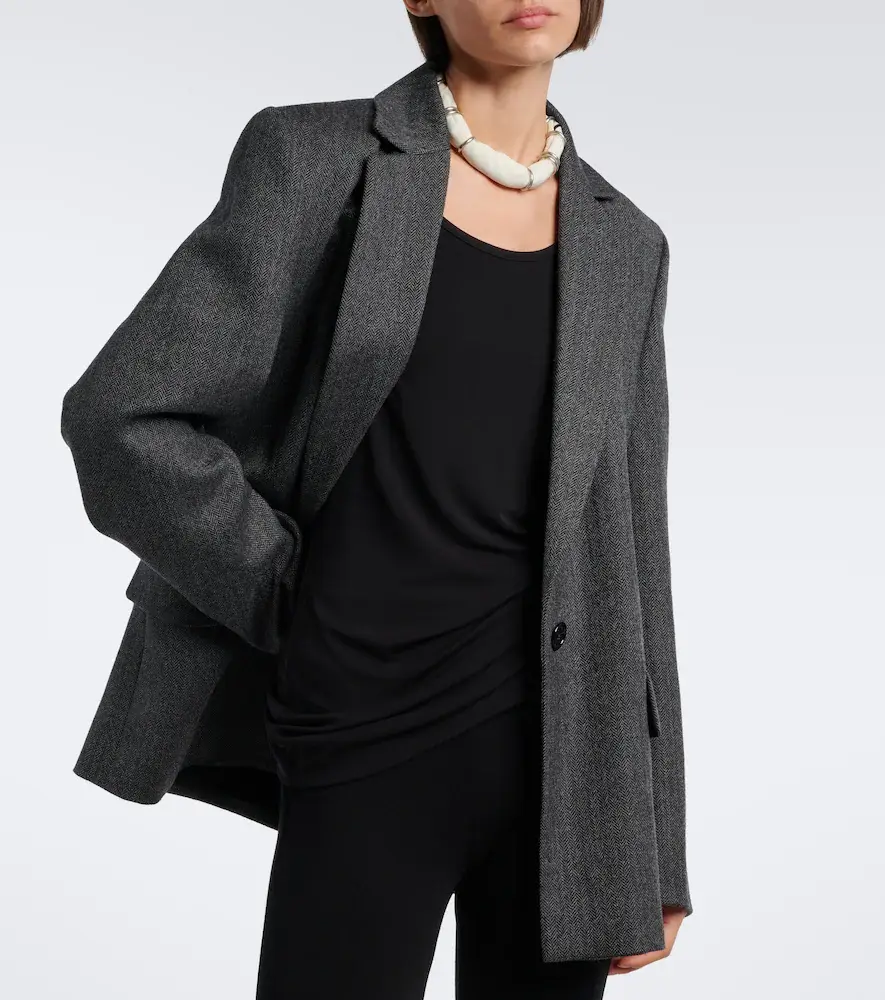 TOTEME Herringbone wool blazer | Thumbnail 2 TOTEME Herringbone wool blazer | Thumbnail 2