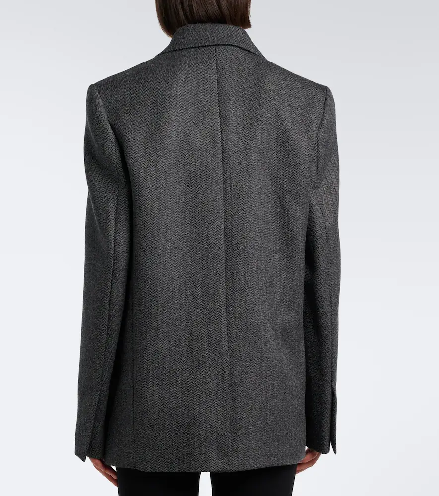 TOTEME Herringbone wool blazer | Thumbnail 4 TOTEME Herringbone wool blazer | Thumbnail 4