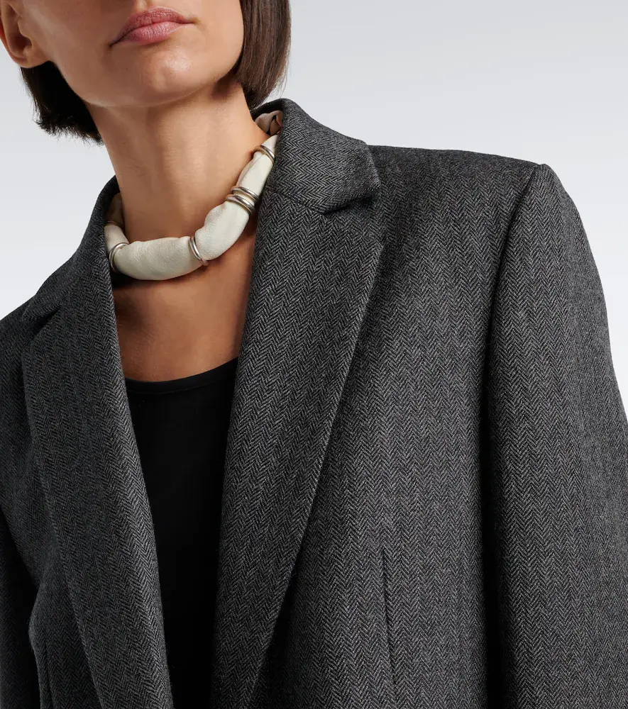 TOTEME Herringbone wool blazer | Thumbnail 7 TOTEME Herringbone wool blazer | Thumbnail 7