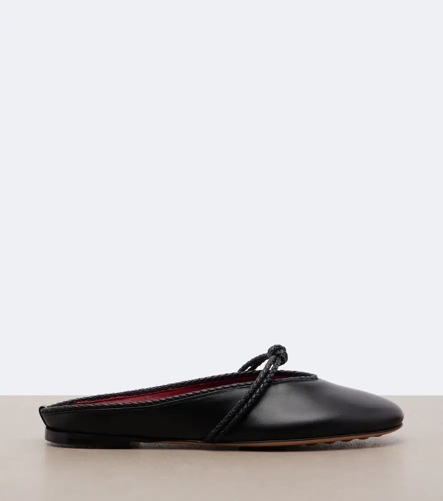 Bottega Veneta Lucia leather mules | Thumbnail 2