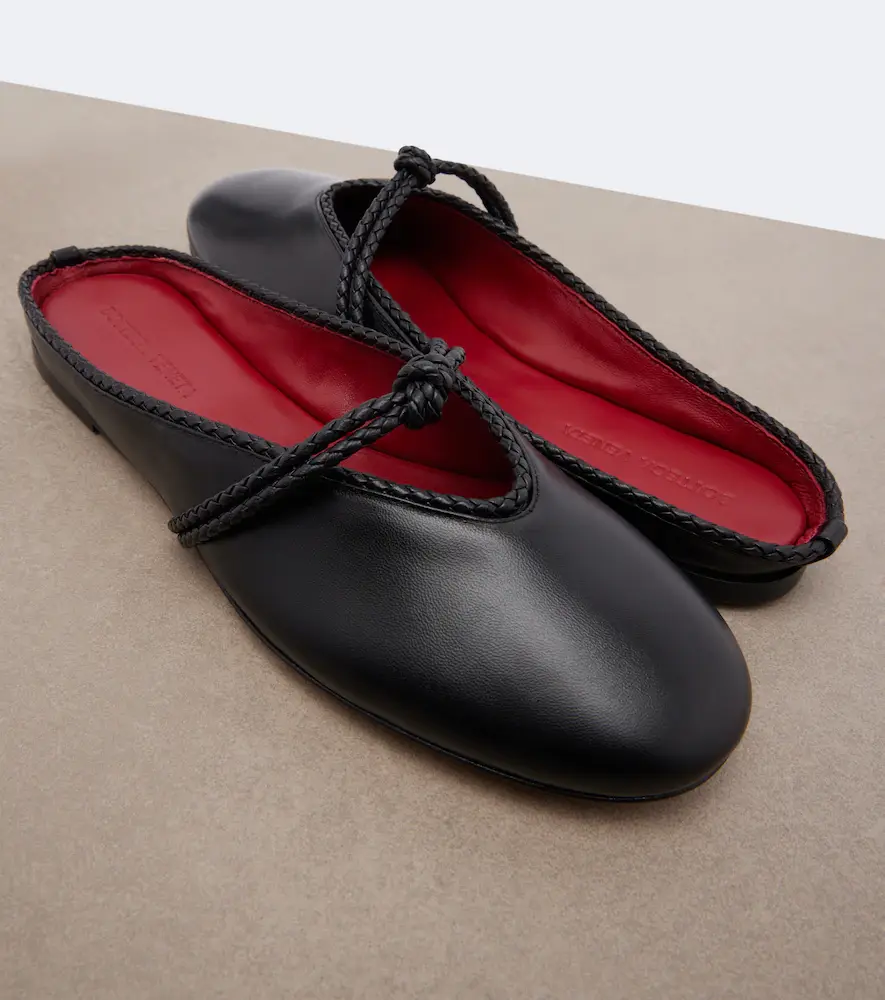 Bottega Veneta Lucia leather mules | Thumbnail 3