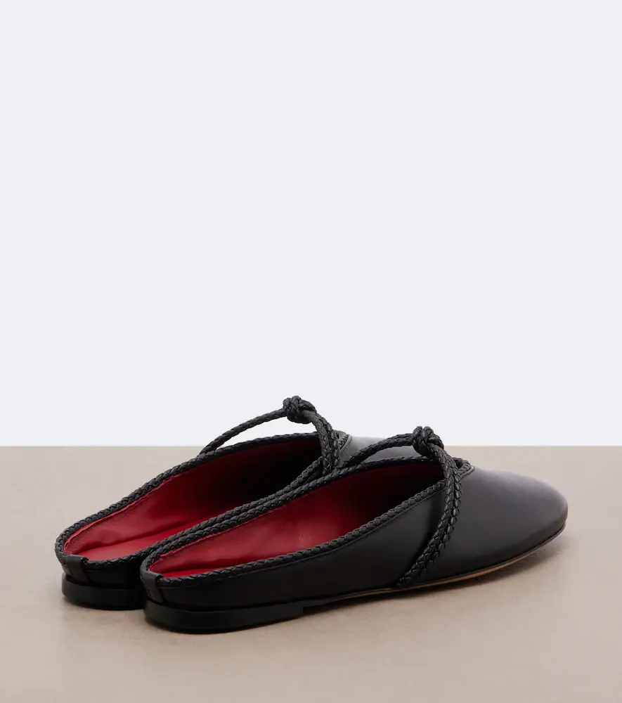 Bottega Veneta Lucia leather mules | Thumbnail 4