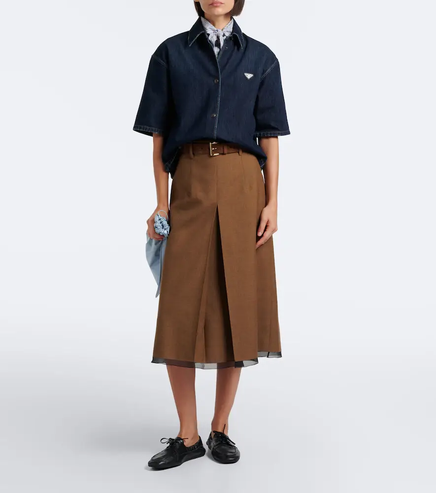 Prada Denim overshirt | Thumbnail 2