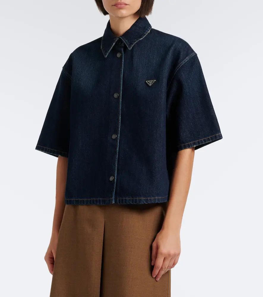 Prada Denim overshirt | Thumbnail 4