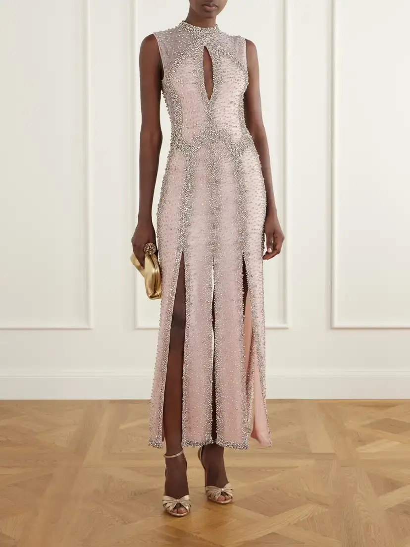 Costarellos Serena Crystal-embroidered Tulle Gown | Thumbnail 2 Costarellos Serena Crystal-embroidered Tulle Gown | Thumbnail 2