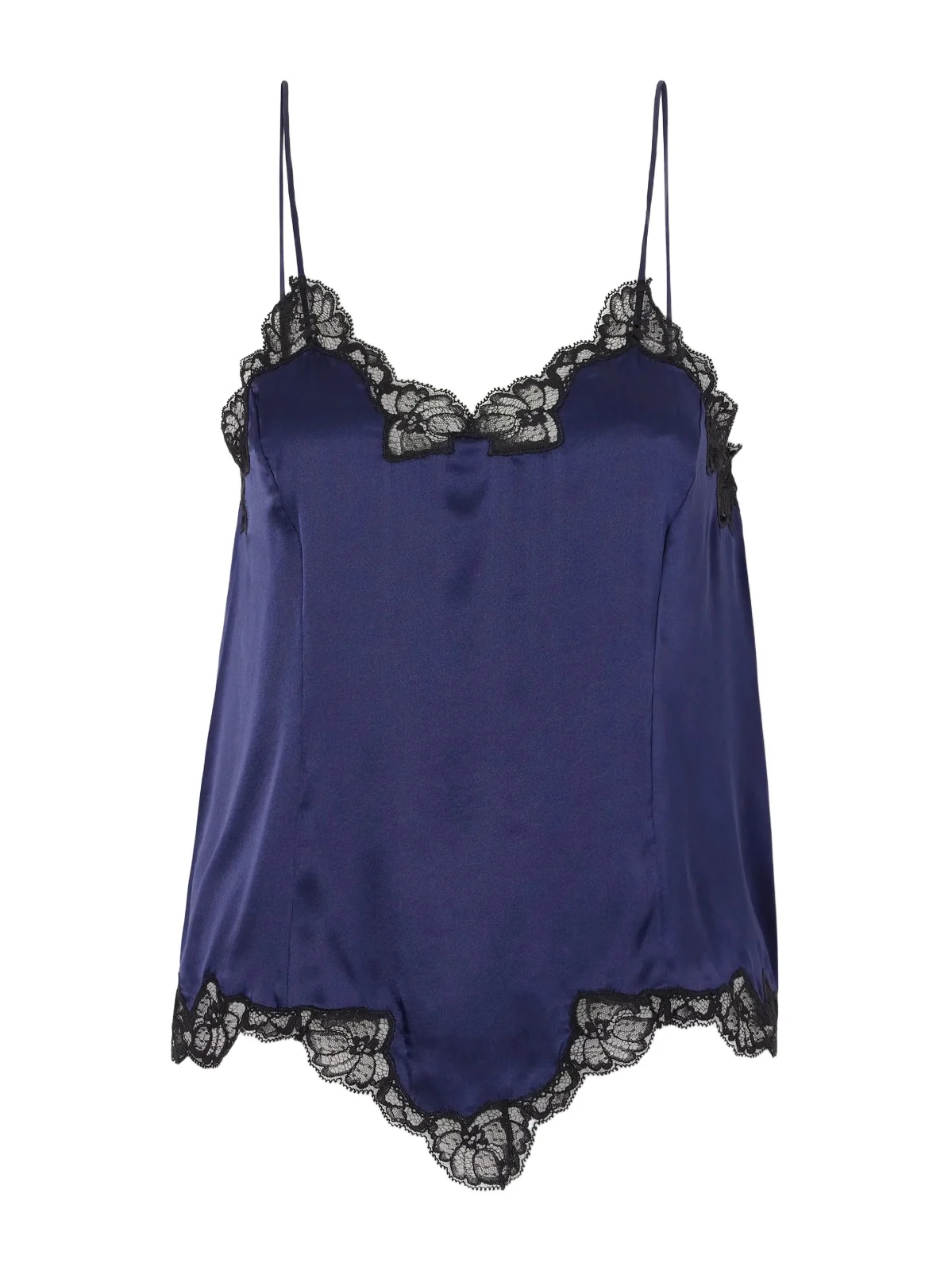 Isabel Marant Amael Lace-trimmed Stretch-silk Satin Cami