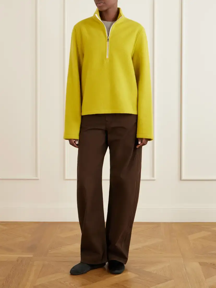 RIER City Virgin Wool-fleece Half-zip Sweater | Thumbnail 2 RIER City Virgin Wool-fleece Half-zip Sweater | Thumbnail 2