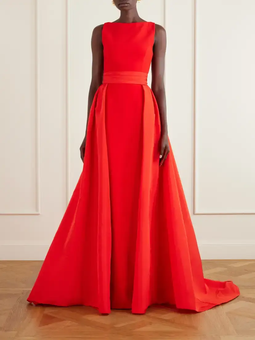 Carolina Herrera Silk-faille Gown | Thumbnail 2 Carolina Herrera Silk-faille Gown | Thumbnail 2