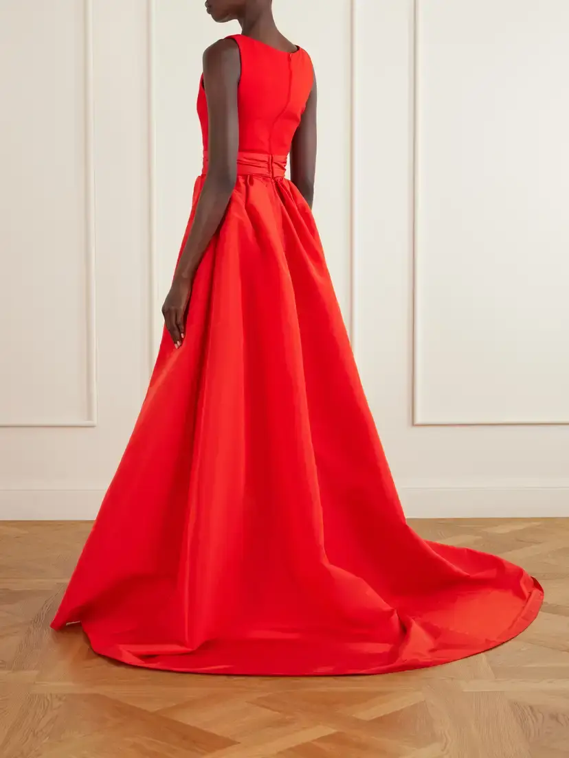 Carolina Herrera Silk-faille Gown | Thumbnail 3 Carolina Herrera Silk-faille Gown | Thumbnail 3