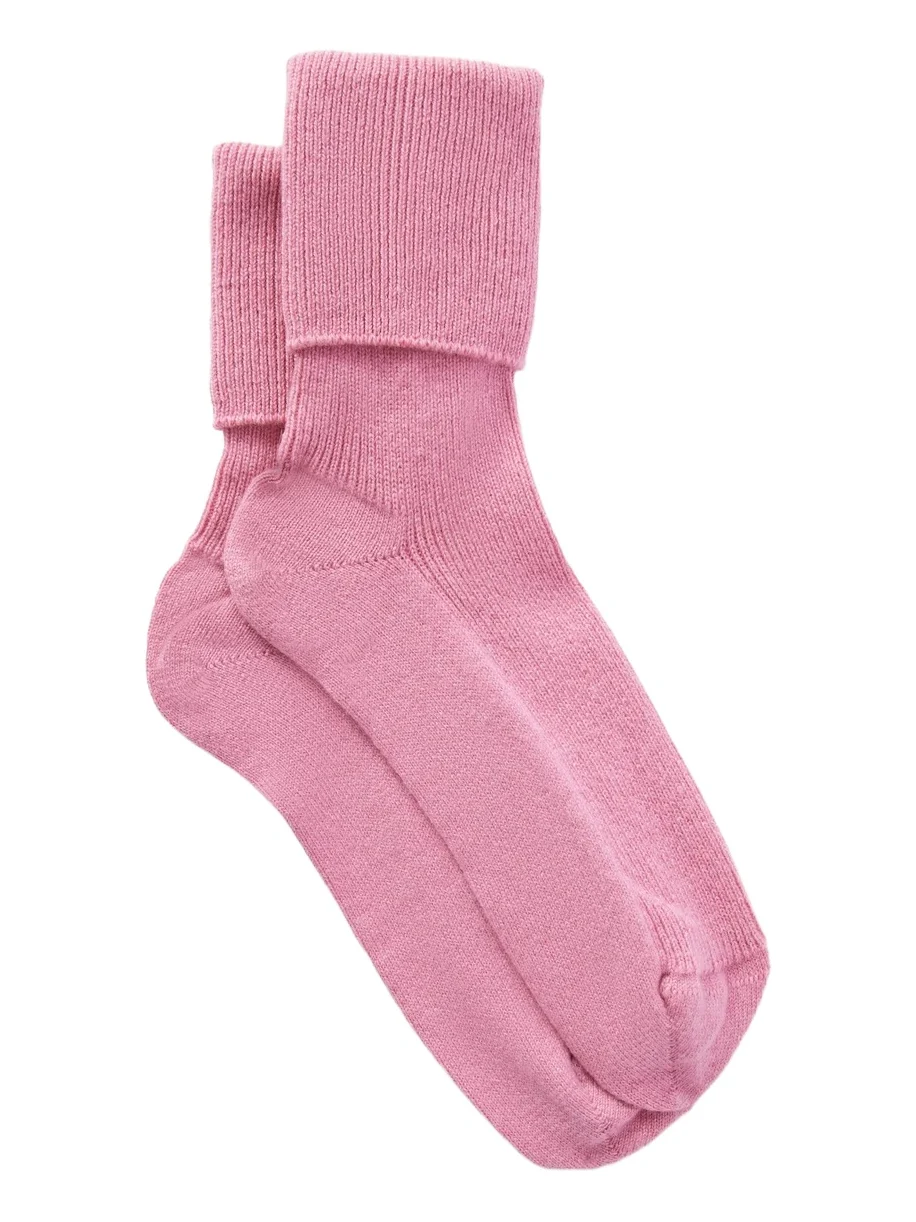 Ribbed Cashmere-blend Socks Ribbed Cashmere-blend Socks