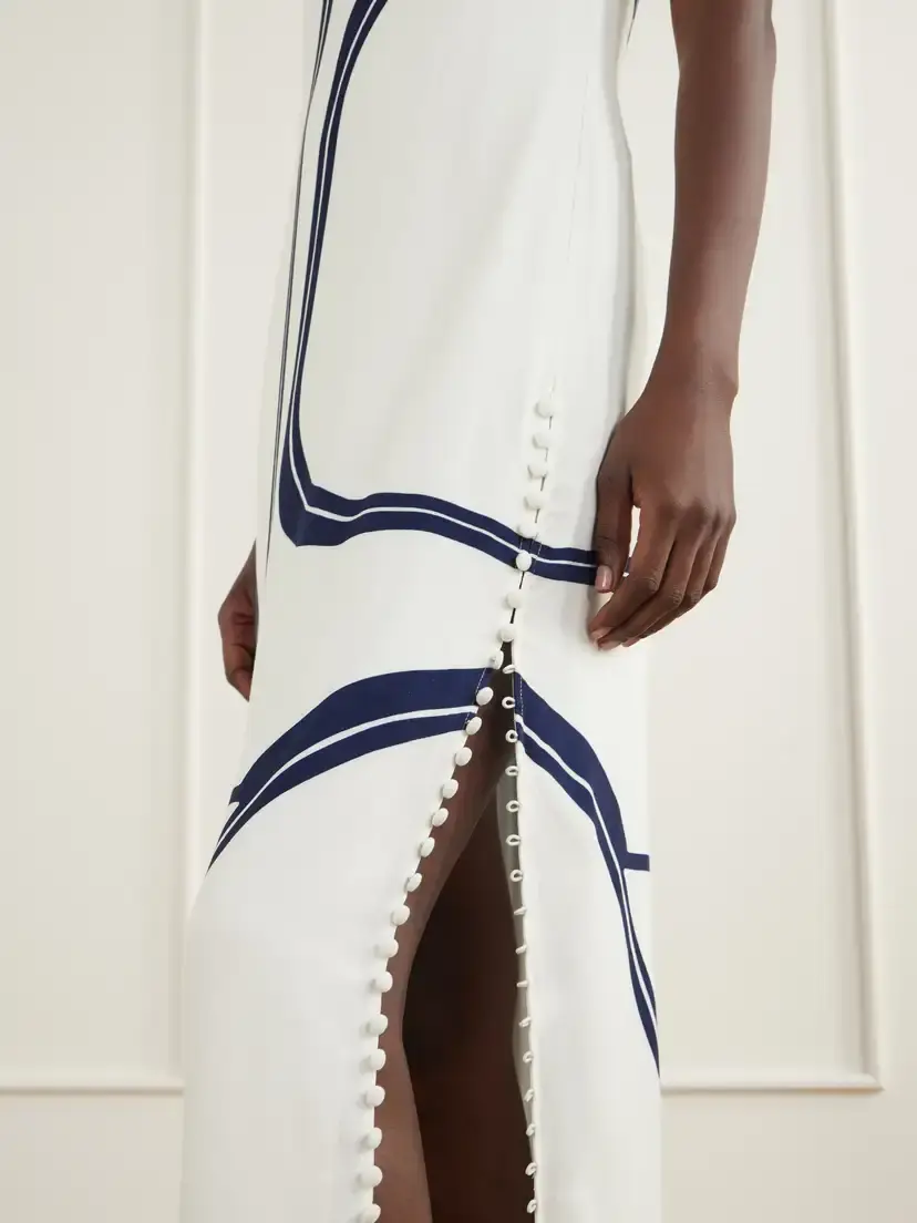 Cala de la Cruz Inez Printed Jersey Maxi Dress | Thumbnail 4 Cala de la Cruz Inez Printed Jersey Maxi Dress | Thumbnail 4