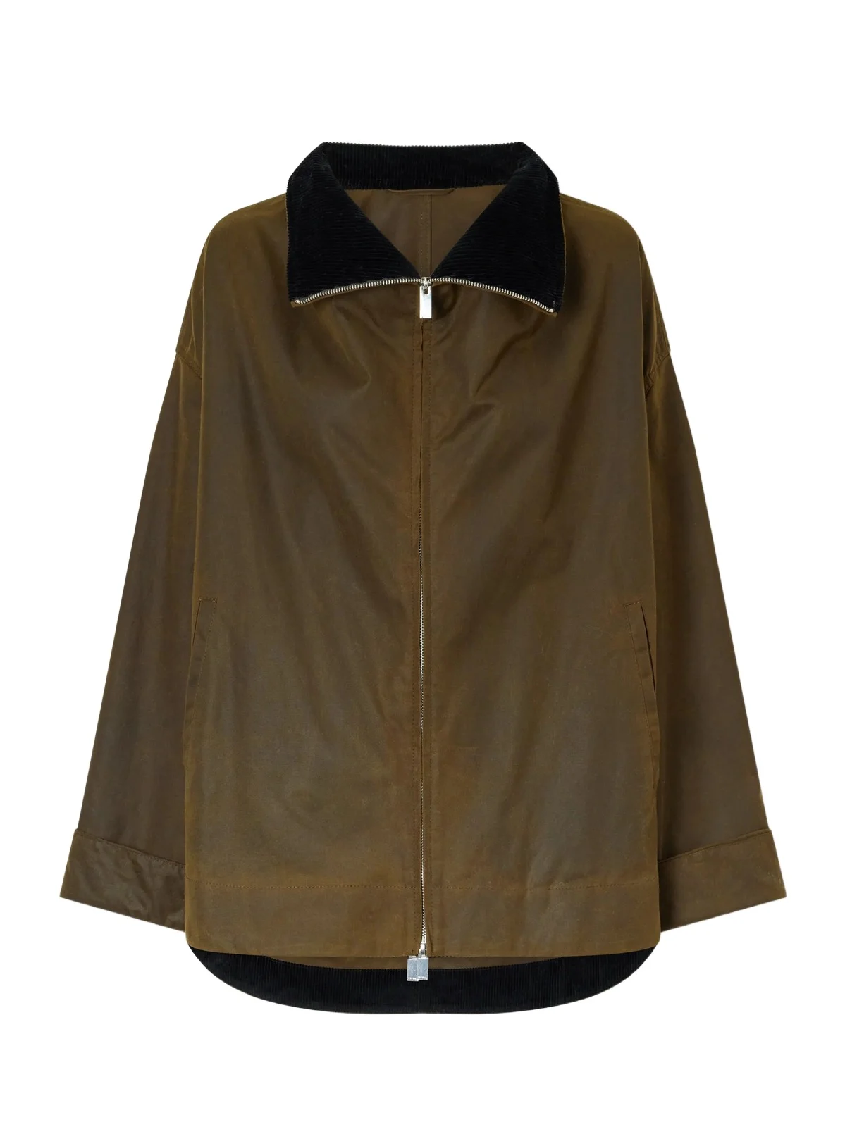 TOTEME Country Corduroy-trimmed Cotton-gabardine Jacket