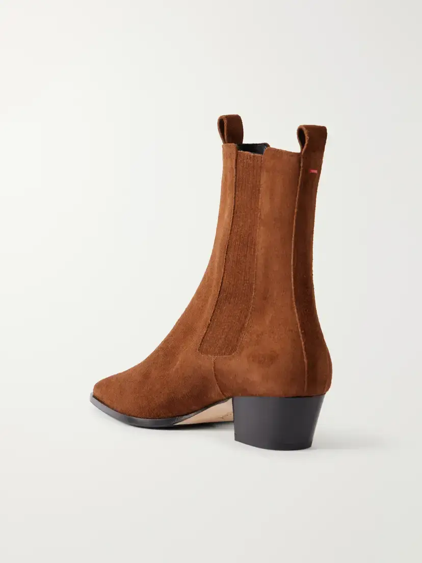 aeyde Agata 40 Suede Ankle Boots | Thumbnail 3 aeyde Agata 40 Suede Ankle Boots | Thumbnail 3