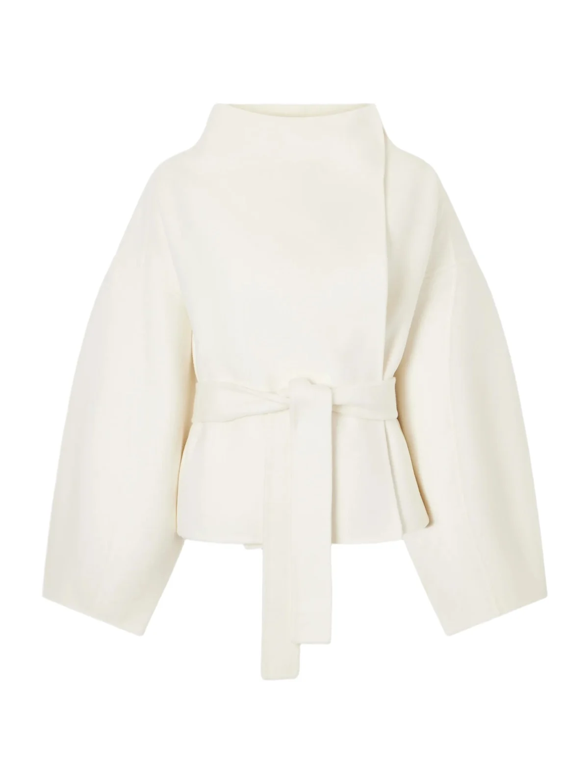Onelle Belted Wool-blend Short Coat Onelle Belted Wool-blend Short Coat