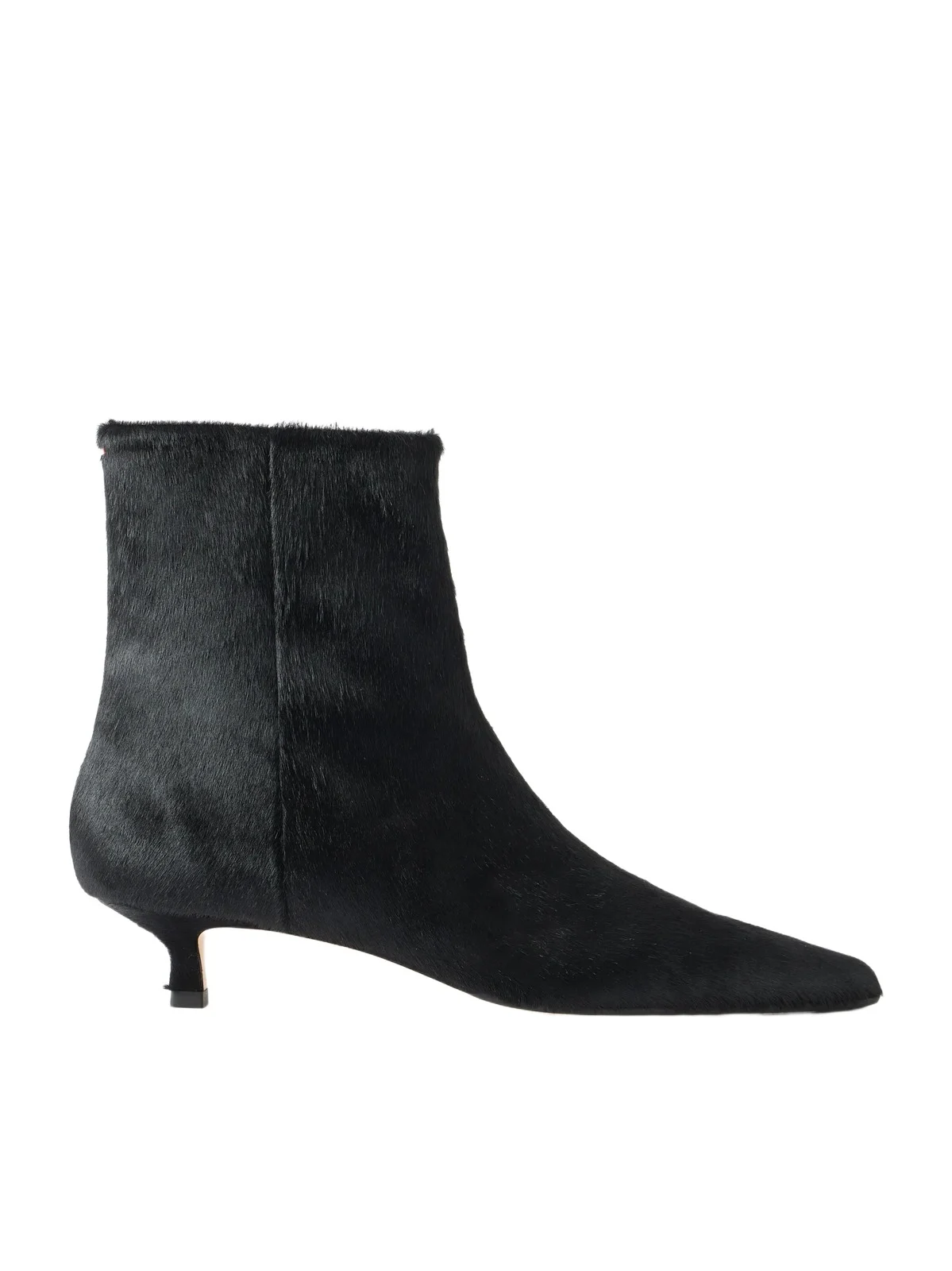 aeyde Sofia Calf Hair Ankle Boots