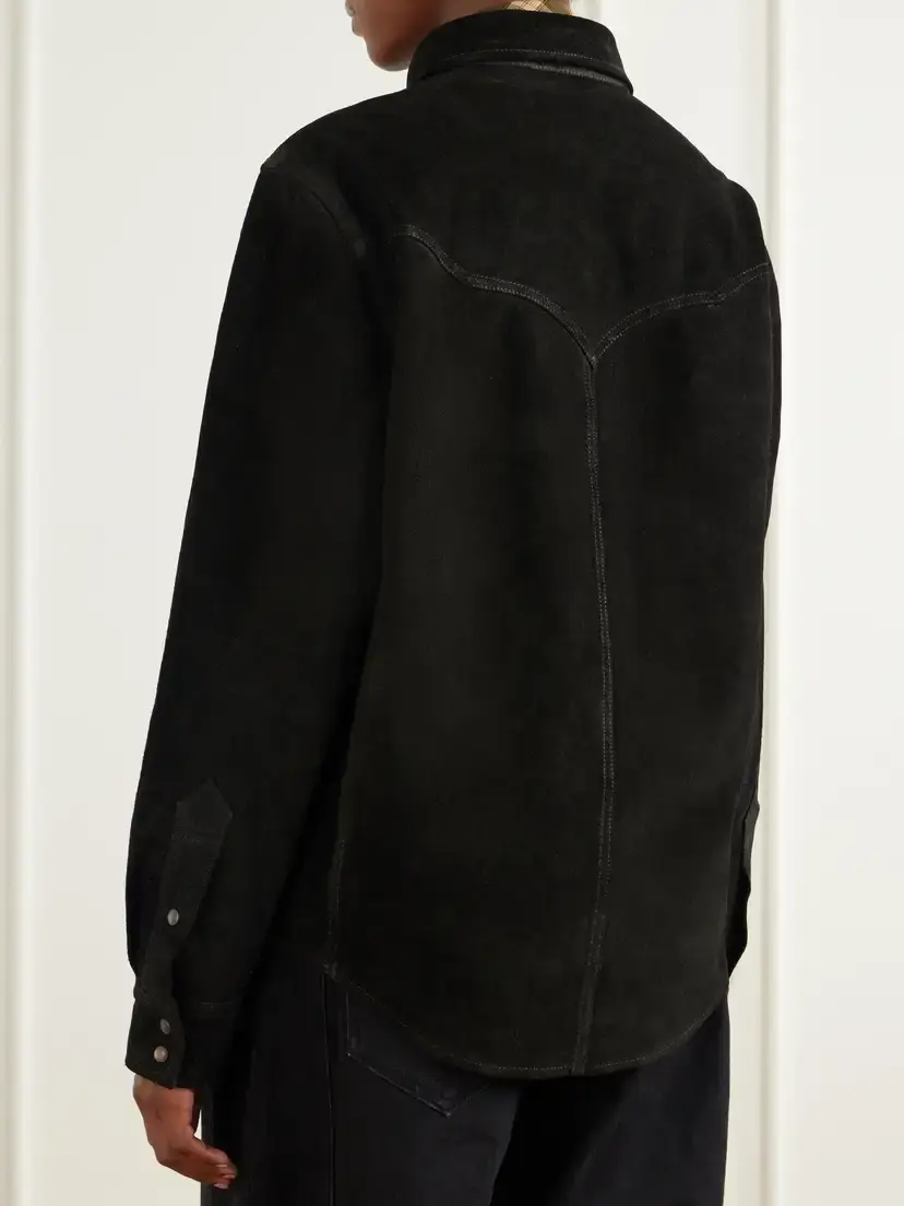 RRL Willett Paneled Suede Jacket | Thumbnail 4 RRL Willett Paneled Suede Jacket | Thumbnail 4