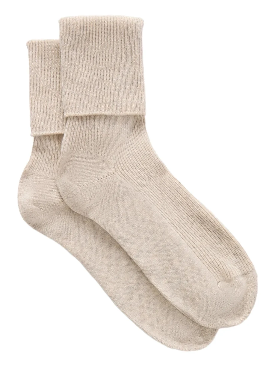 Ribbed Cashmere-blend Socks Ribbed Cashmere-blend Socks