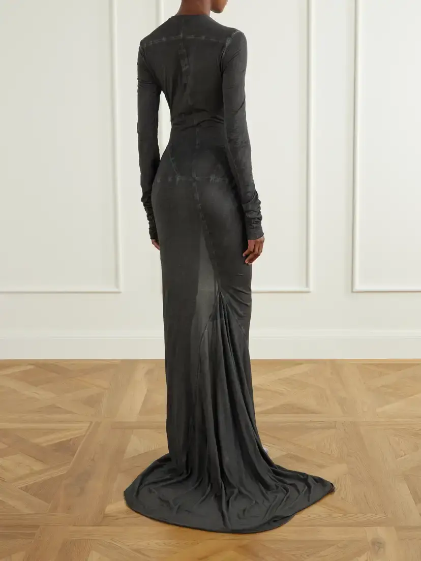 Rick Owens Cotton-mesh Gown | Thumbnail 3