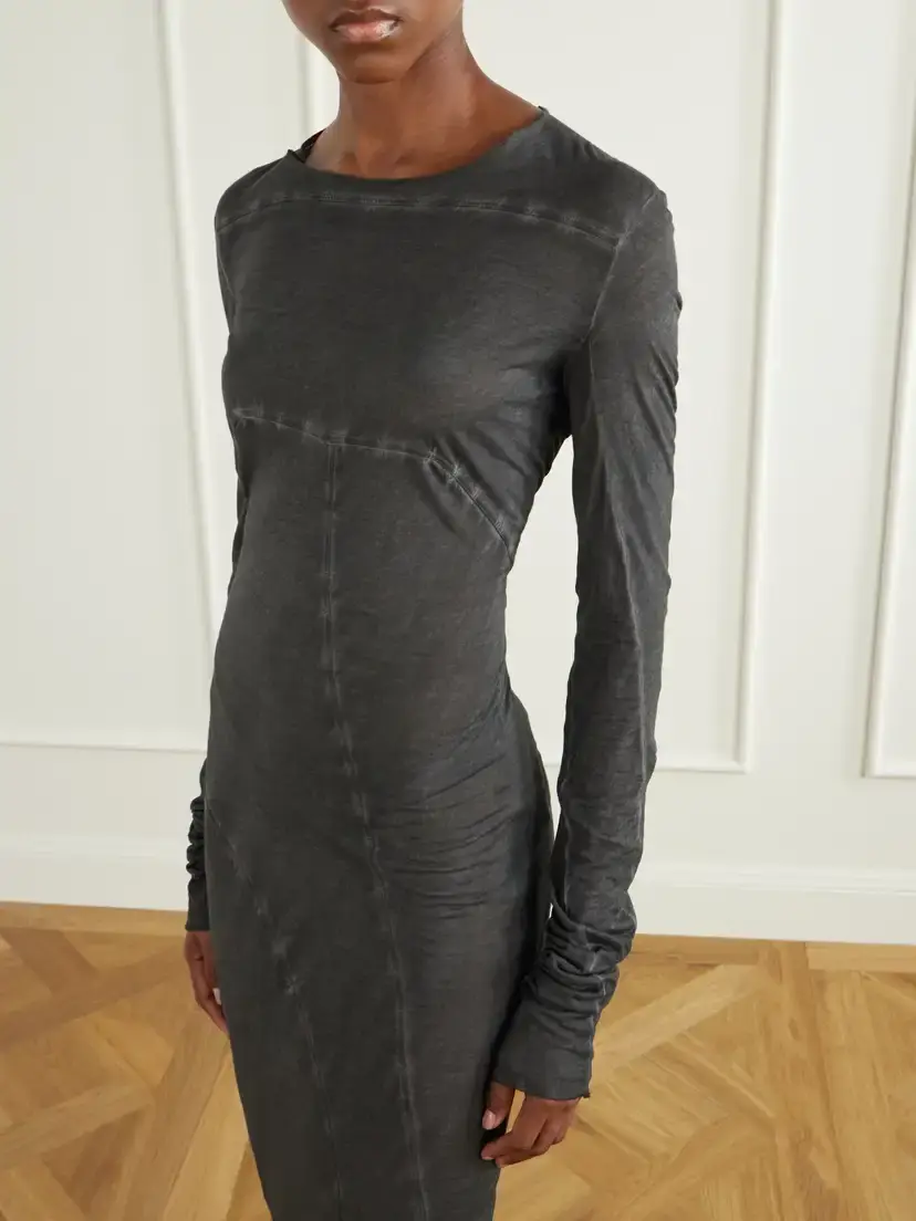 Rick Owens Cotton-mesh Gown | Thumbnail 4