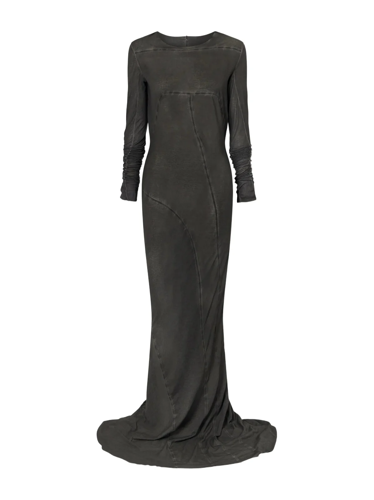 Rick Owens Cotton-mesh Gown