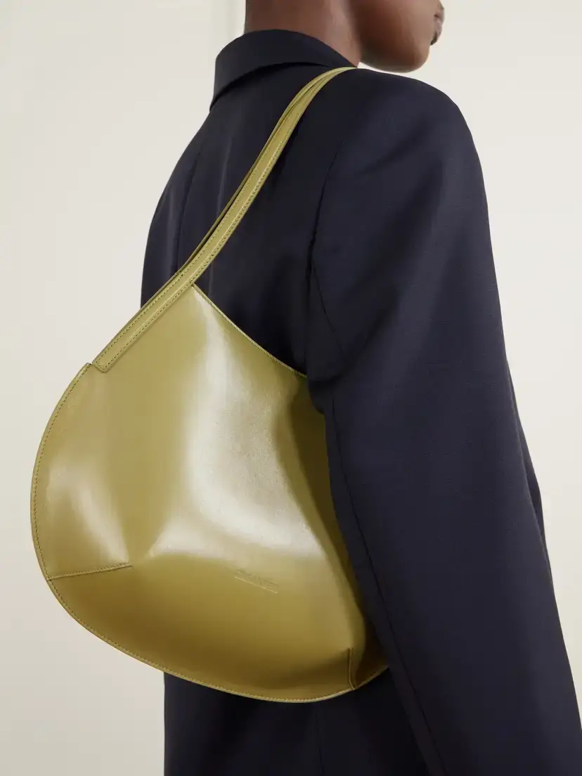 Jil Sander Kante Leather Shoulder Bag | Thumbnail 2 Jil Sander Kante Leather Shoulder Bag | Thumbnail 2