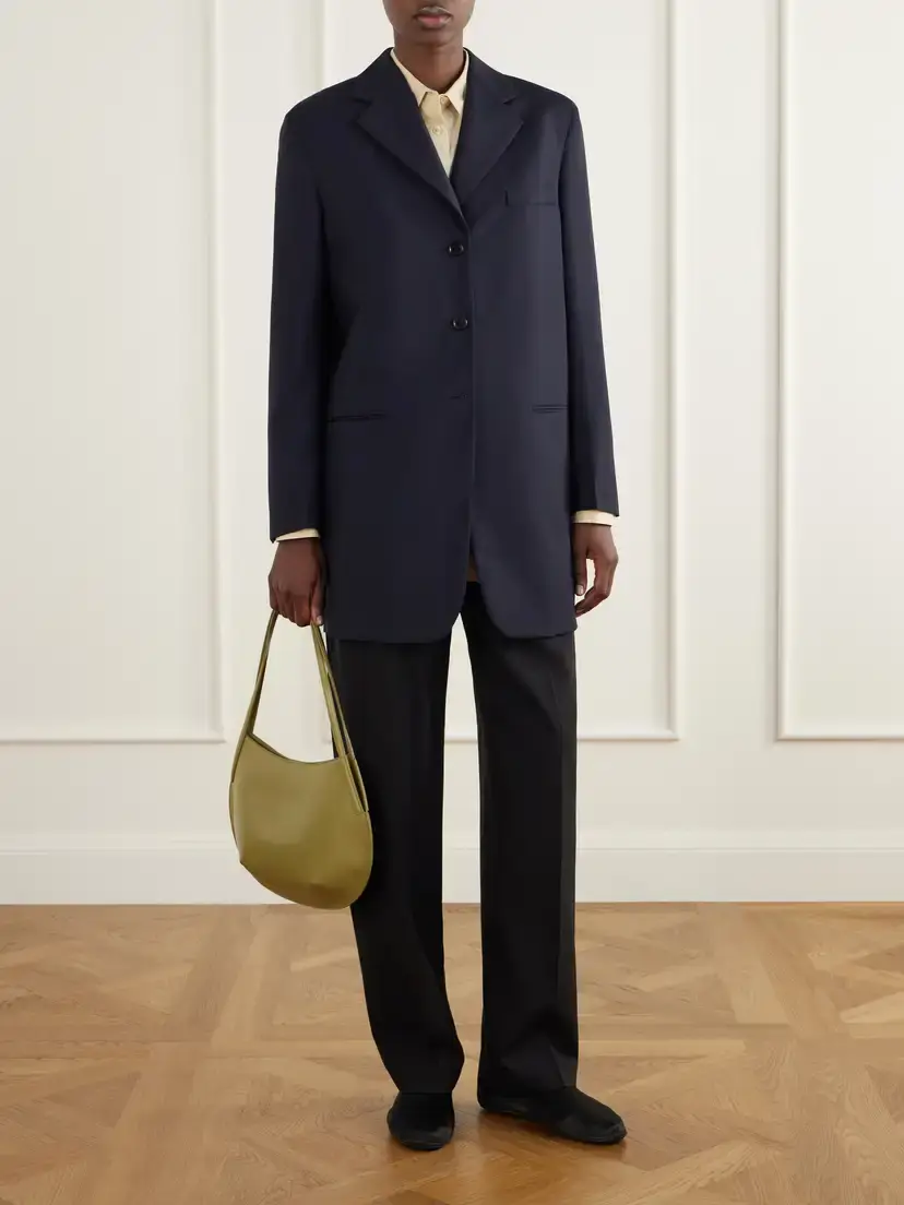 Jil Sander Kante Leather Shoulder Bag | Thumbnail 3 Jil Sander Kante Leather Shoulder Bag | Thumbnail 3