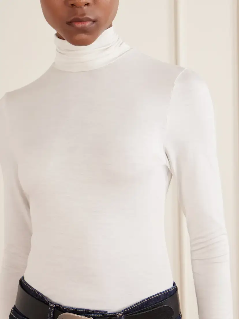 Nili Lotan Keria Stretch-jersey Turtleneck Top | Thumbnail 5 Nili Lotan Keria Stretch-jersey Turtleneck Top | Thumbnail 5