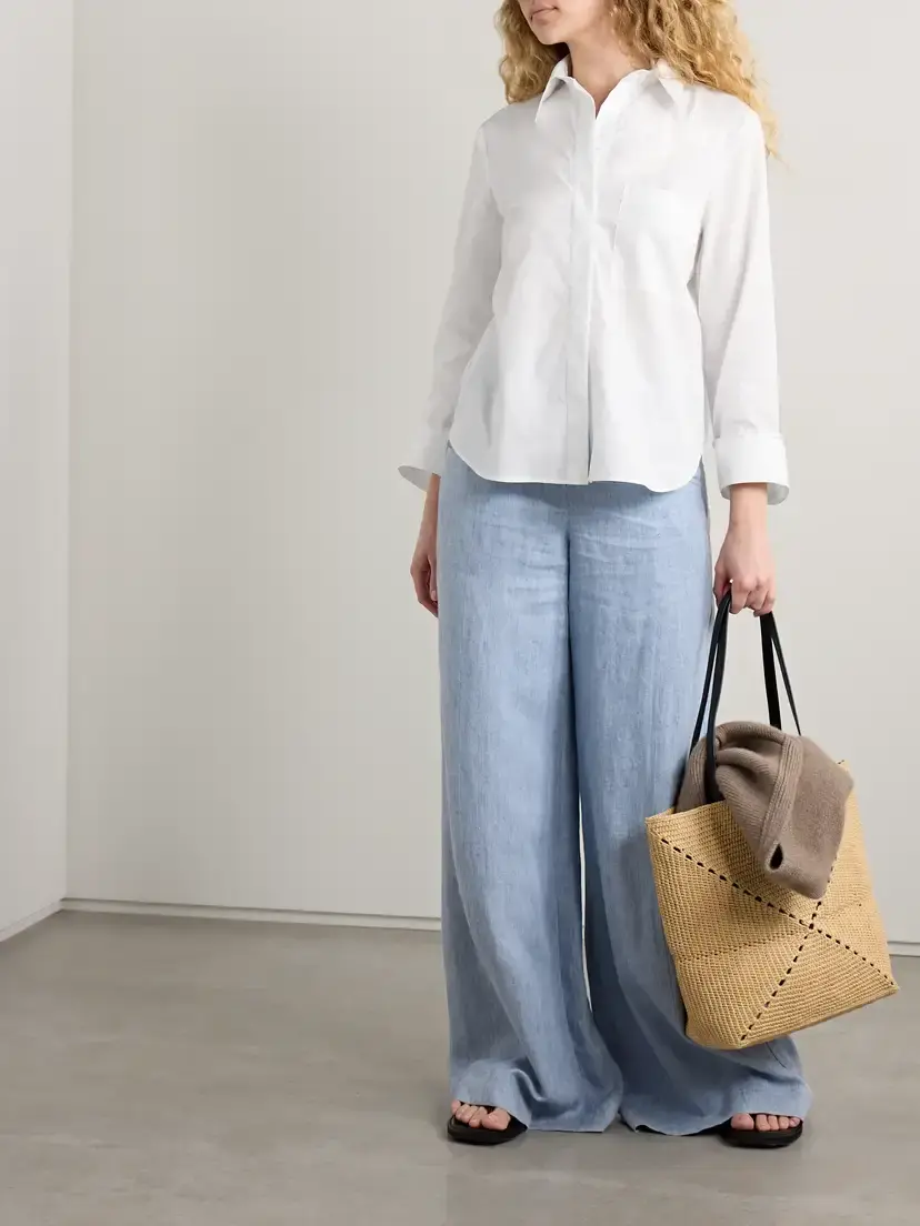 TWP Boyfriend Cotton-poplin Shirt | Thumbnail 2