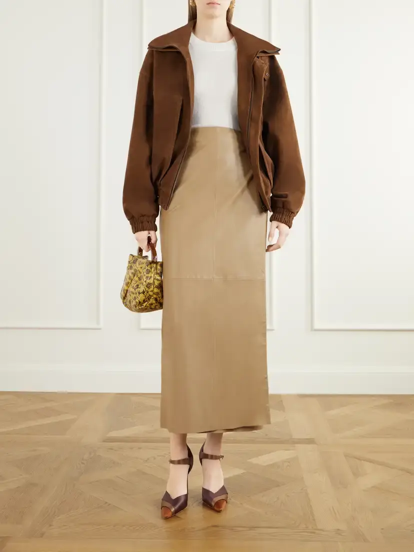 Gianvito Rossi 95 Crepe-satin Pumps | Thumbnail 4 Gianvito Rossi 95 Crepe-satin Pumps | Thumbnail 4