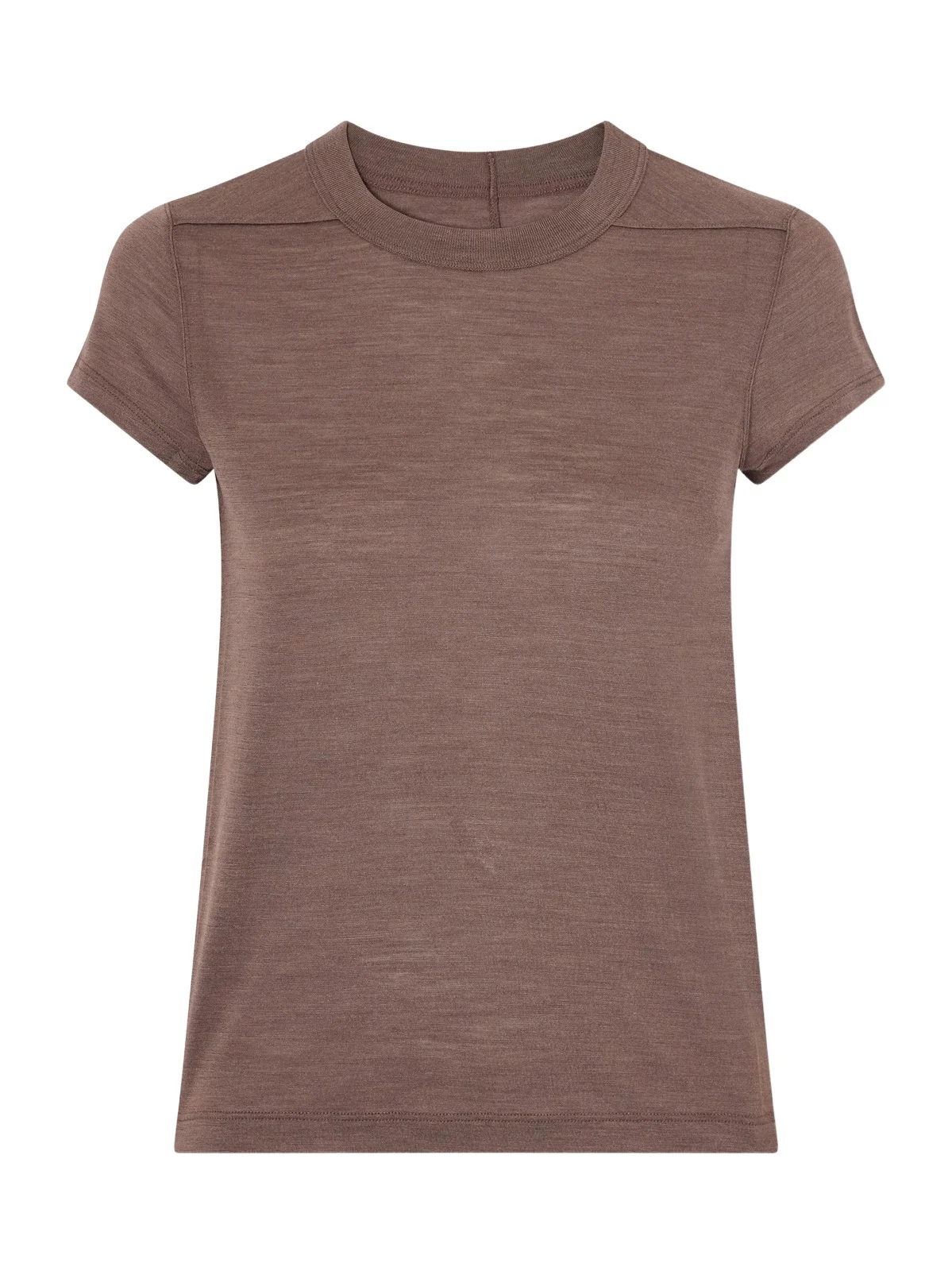 Wool And Silk-blend T-shirt - Brown Wool And Silk-blend T-shirt - Brown