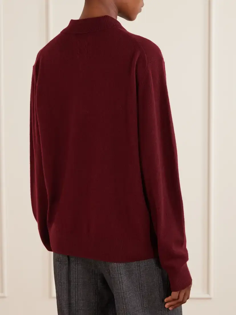 Nili Lotan Jovan Cashmere Polo Sweater | Thumbnail 4 Nili Lotan Jovan Cashmere Polo Sweater | Thumbnail 4