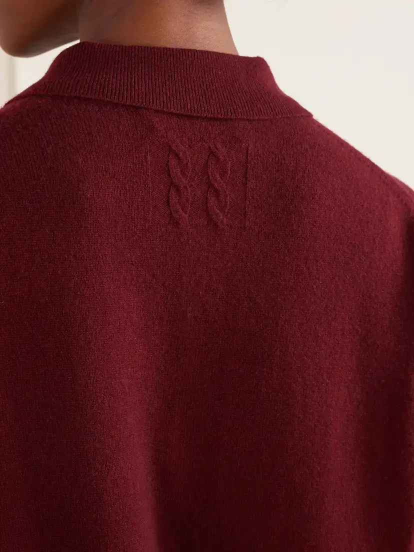 Nili Lotan Jovan Cashmere Polo Sweater | Thumbnail 5 Nili Lotan Jovan Cashmere Polo Sweater | Thumbnail 5