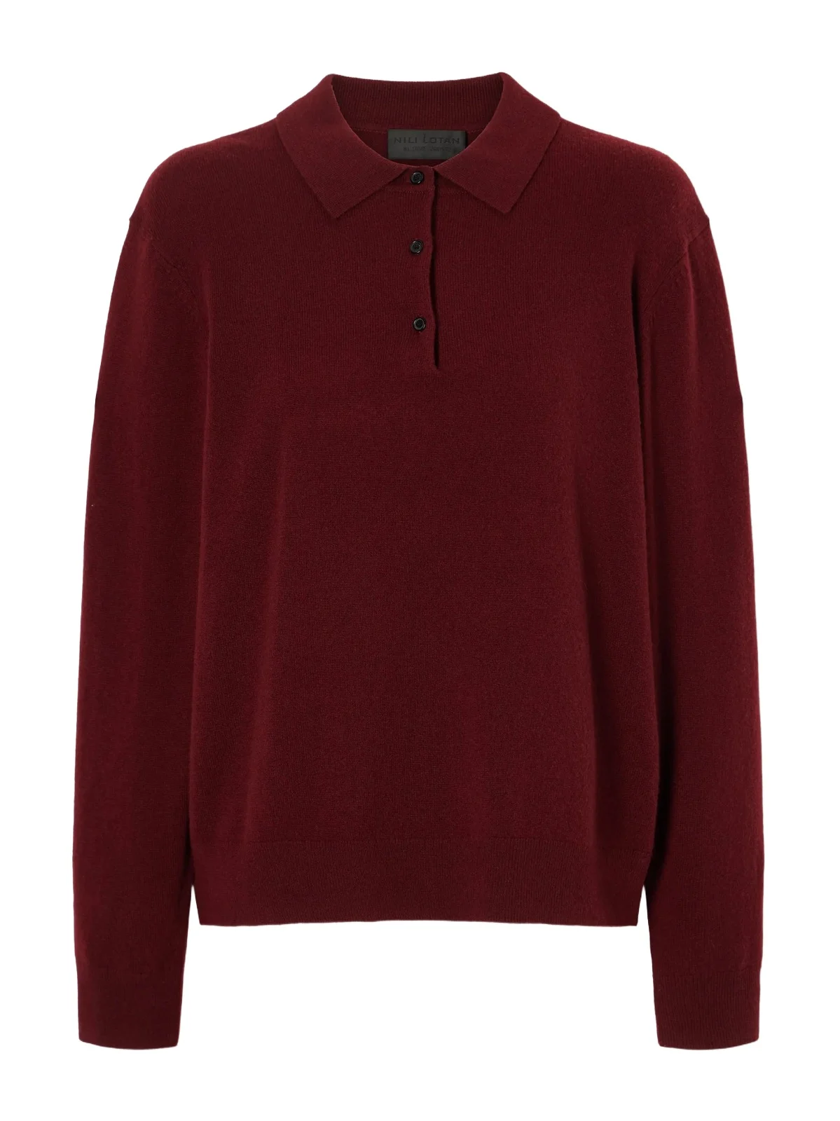 Jovan Cashmere Polo Sweater Jovan Cashmere Polo Sweater