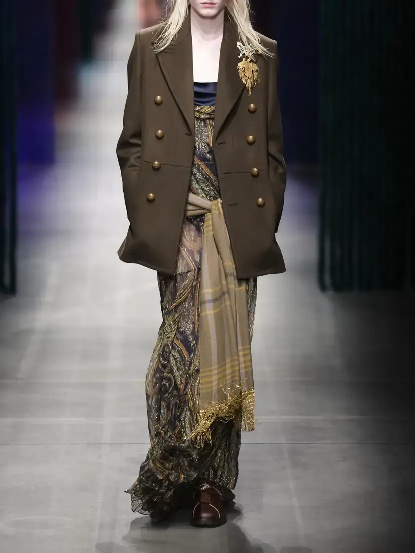 Etro Paisley-printed Silk-blend Maxi Dress | Thumbnail 5