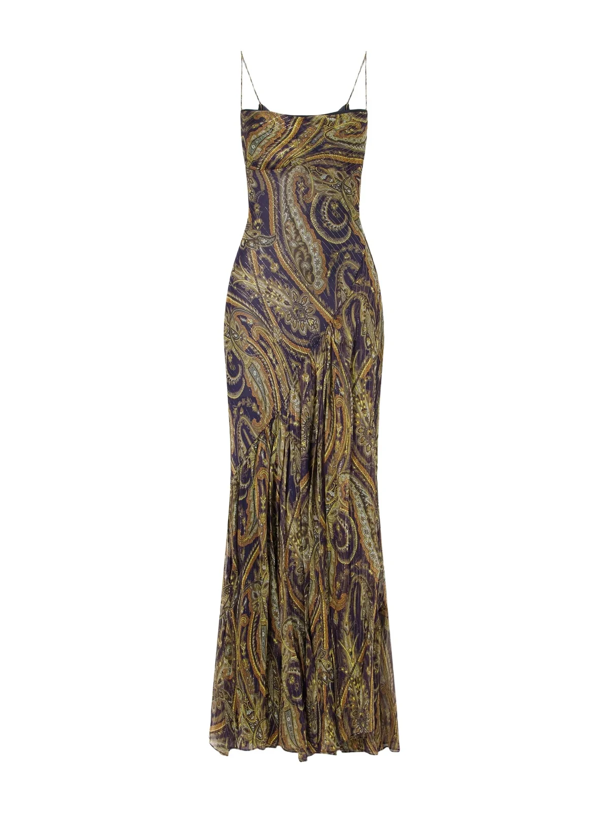 Etro Paisley-printed Silk-blend Maxi Dress