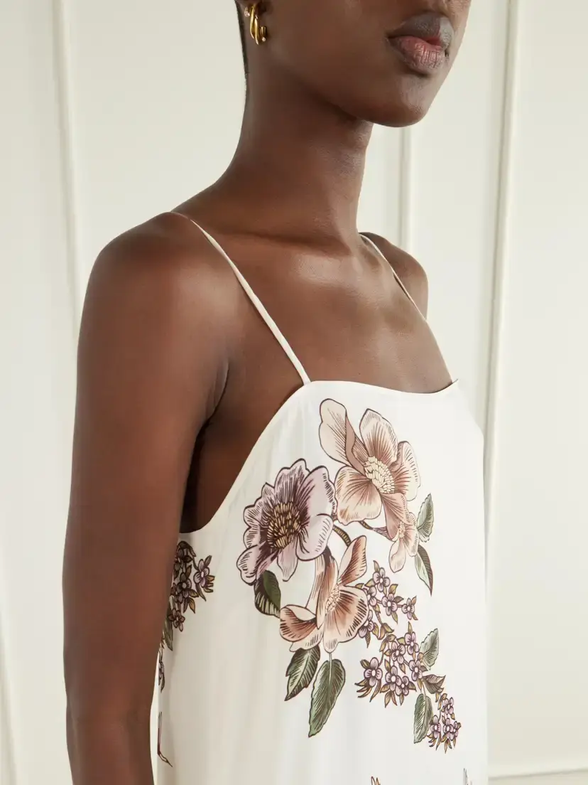 Farm Rio Toile De Rio Printed Voile Maxi Dress | Thumbnail 4 Farm Rio Toile De Rio Printed Voile Maxi Dress | Thumbnail 4
