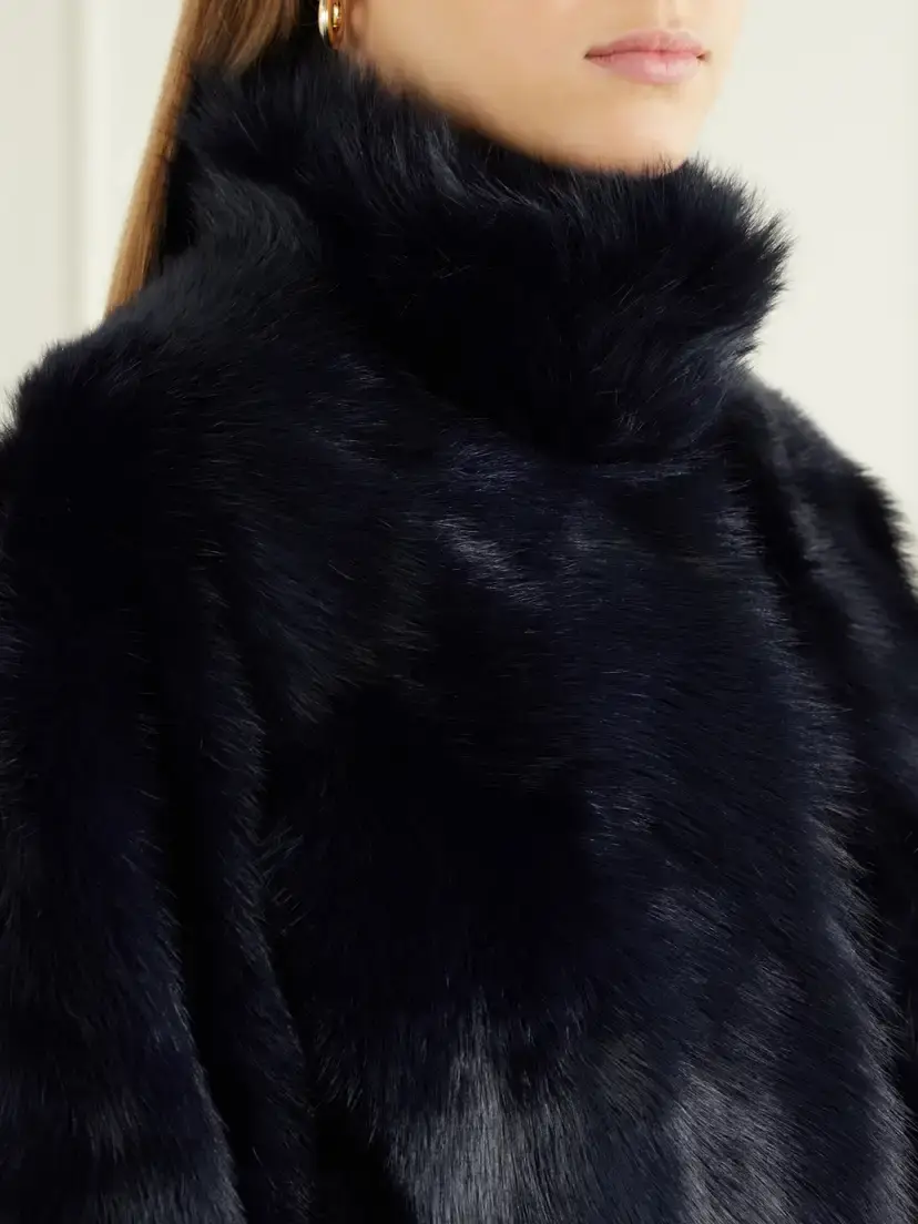 Nour Hammour Cameron Cropped Shearling Jacket | Thumbnail 4 Nour Hammour Cameron Cropped Shearling Jacket | Thumbnail 4
