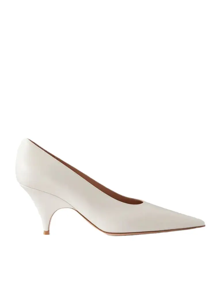 Gianvito Rossi Sofia 70 Leather Pumps