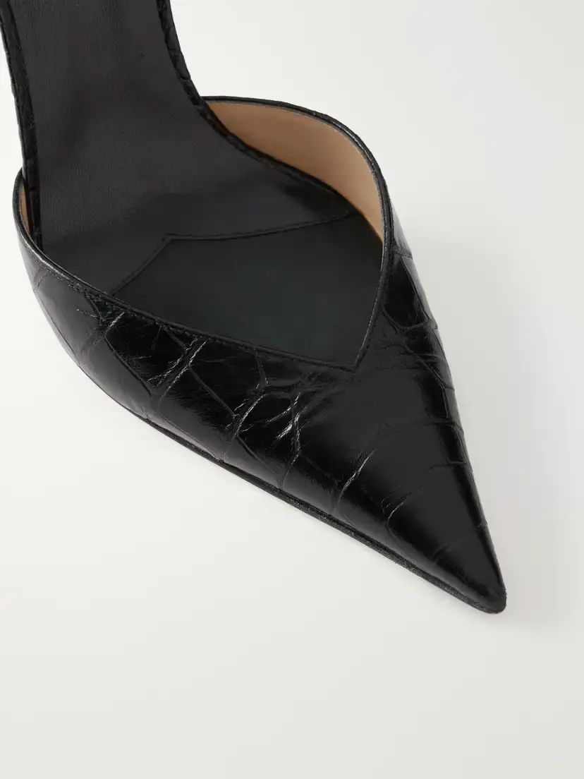 Tom Ford Selen 105 Croc-effect Leather Pumps | Thumbnail 5